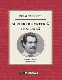 coperta carte scrieri de critica teatrala de mihai eminescu